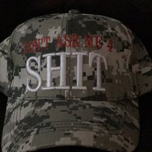 New camouflage hat